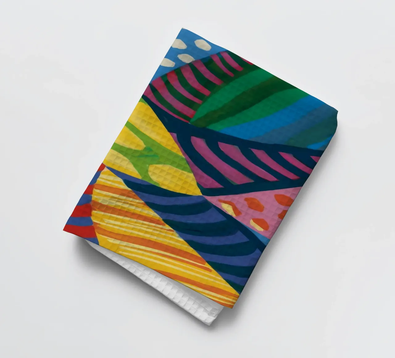 Abstract Pulse Joy (en anglais) torchon de Zep Layers