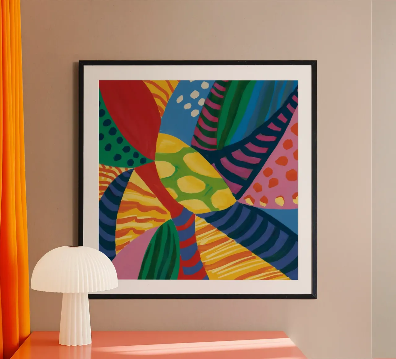 Abstract Pulse Joy (en anglais) hahnemühle de Zep Layers