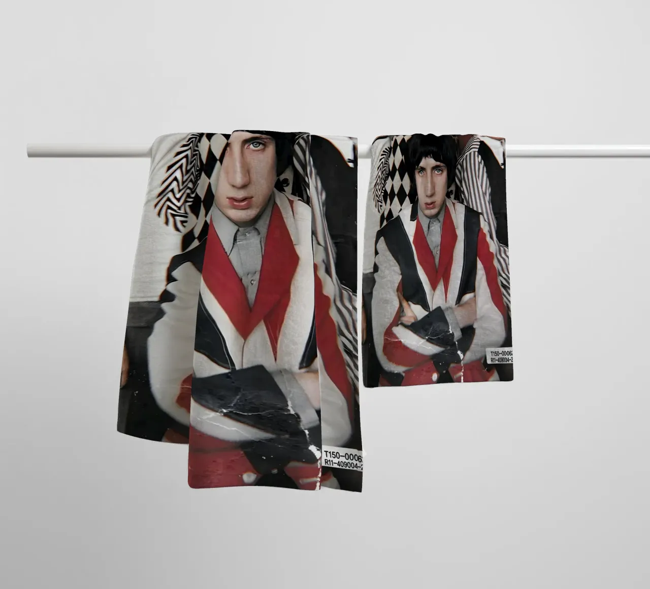 The Who asciugamano da bagno da Low poly art