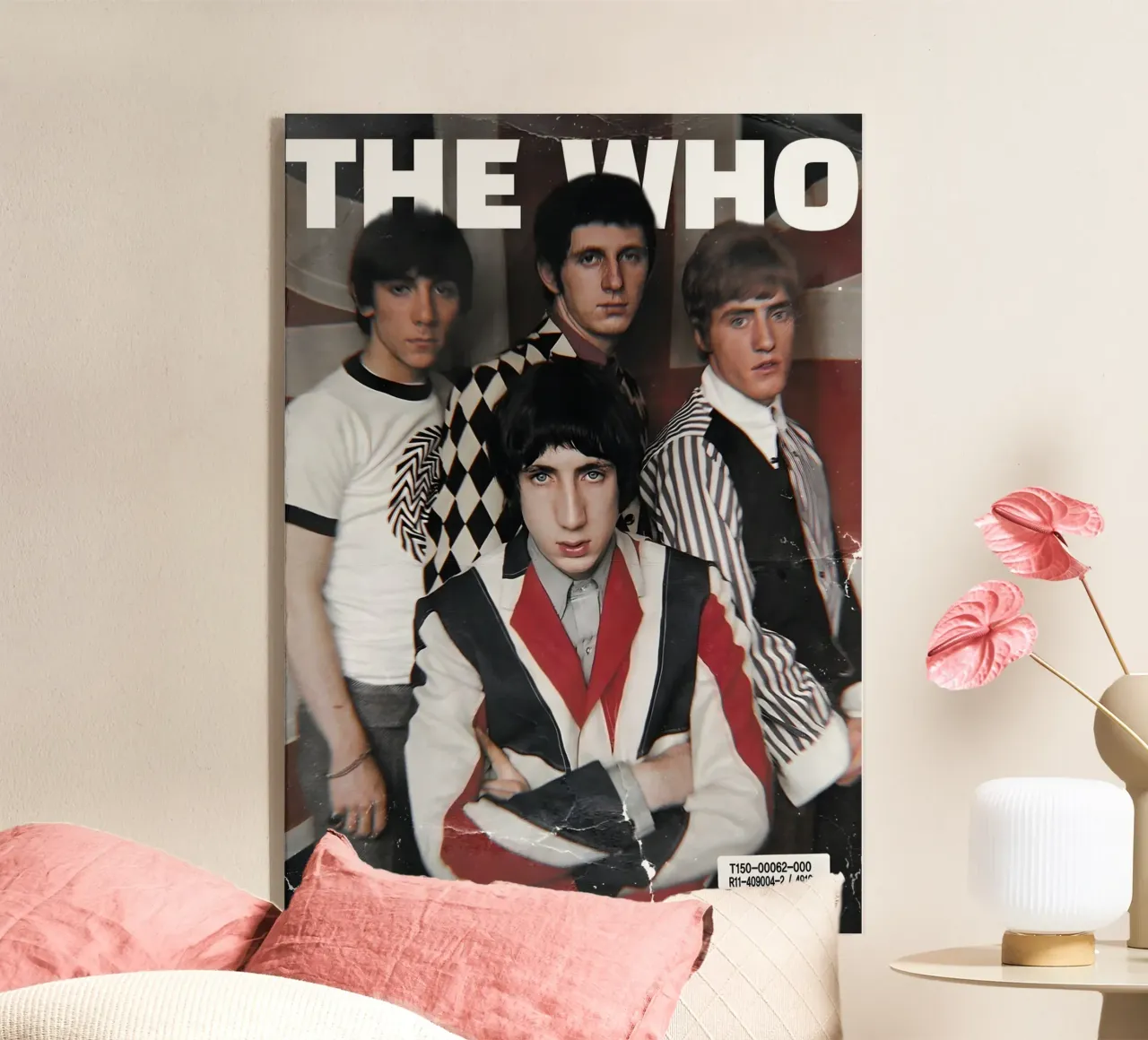 The Who plexiglass da Low poly art