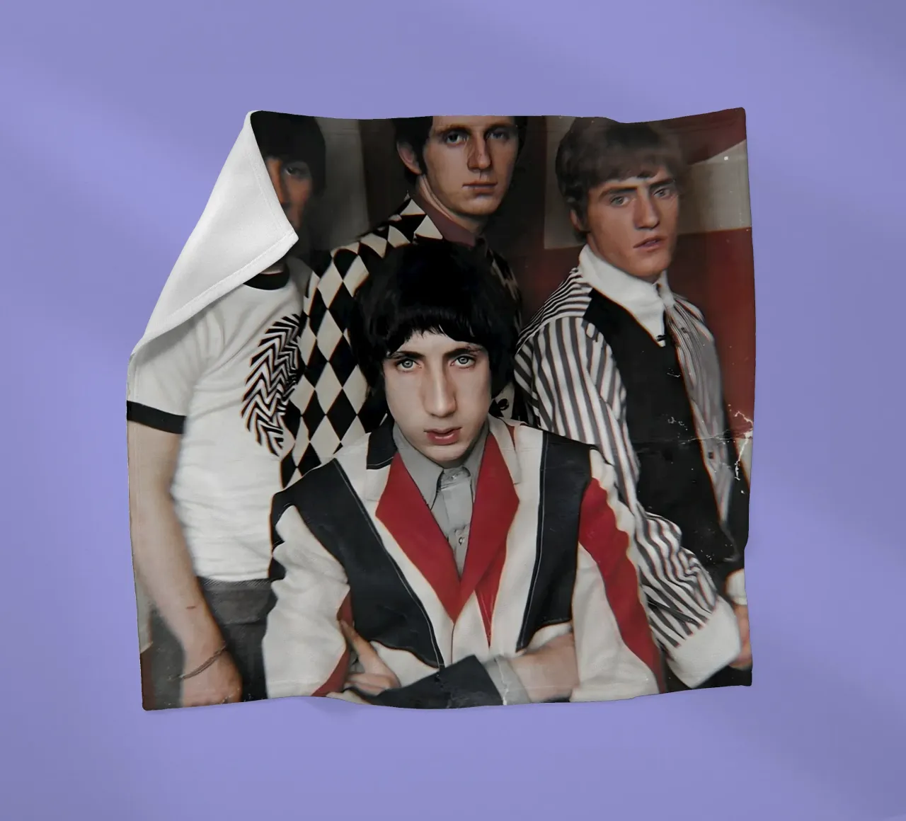 The Who coperta in pile da Low poly art