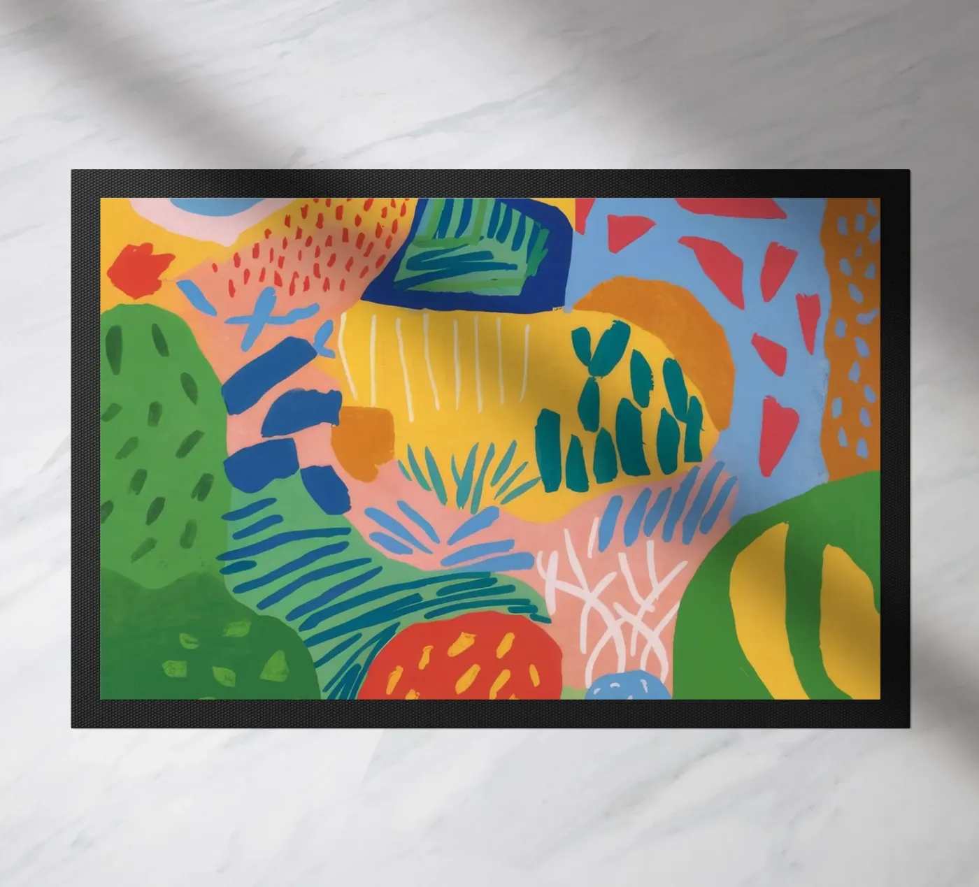 Garden Patch Improv paillasson de Zep Layers