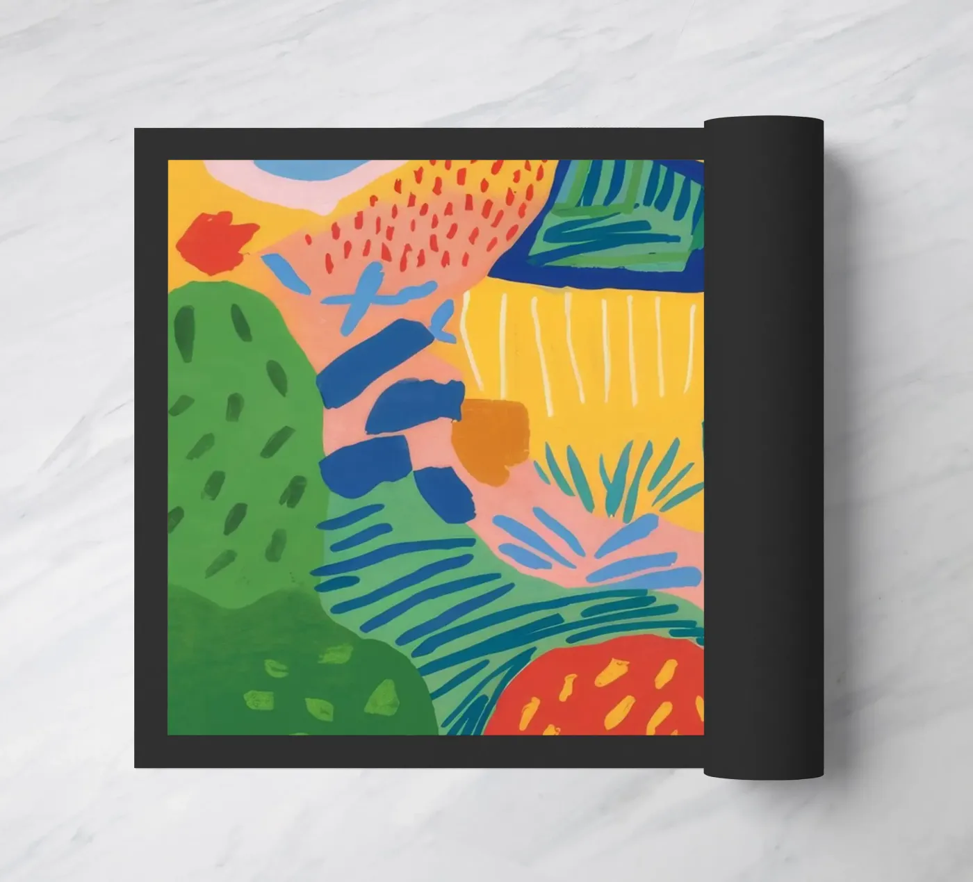 Garden Patch Improv paillasson de Zep Layers