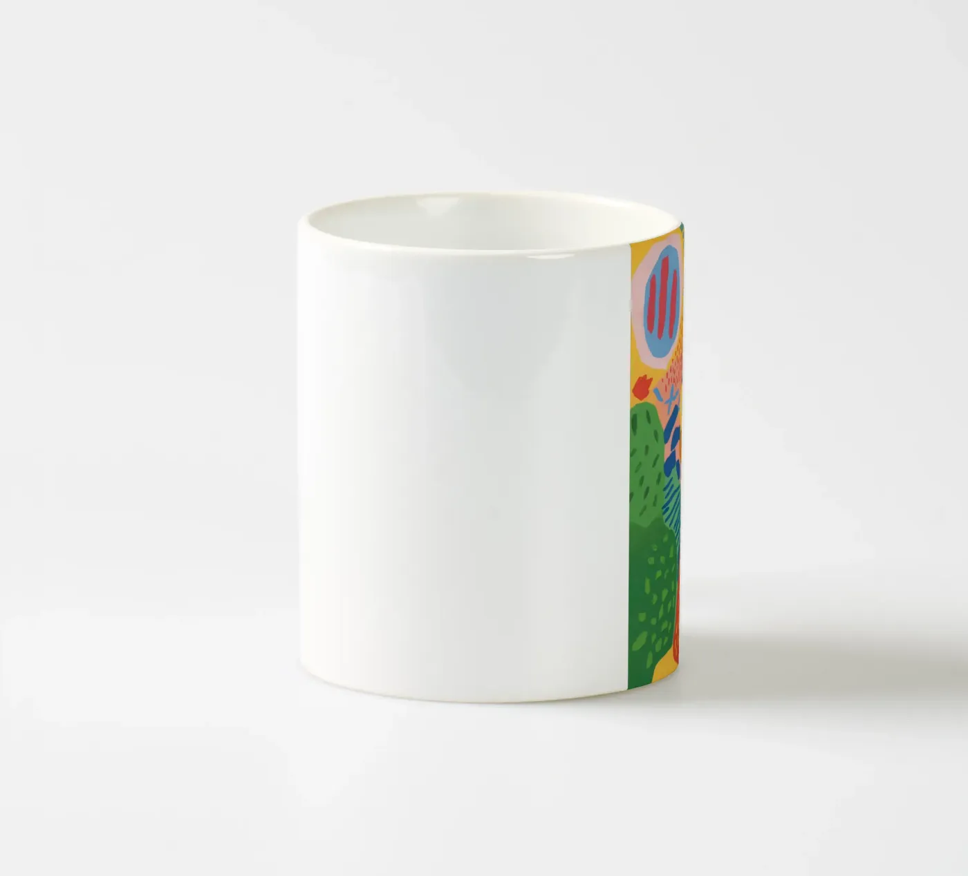 Garden Patch Improv ceramic mug by Zep Layers