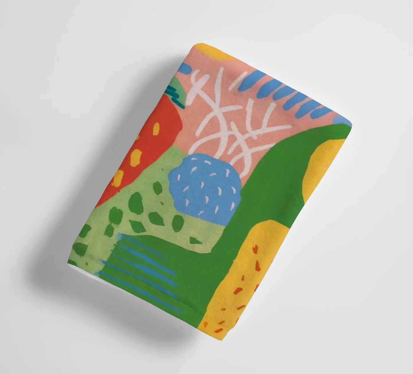 Garden Patch Improv badhanddoek van Zep Layers