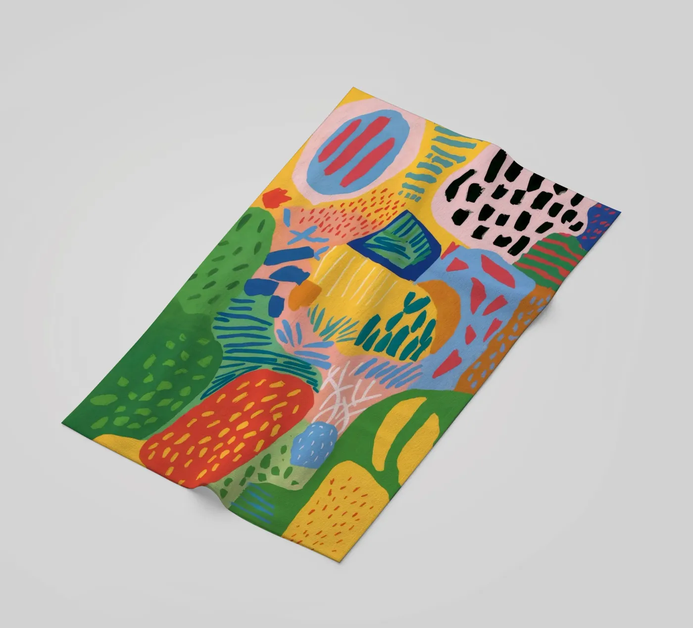 Garden Patch Improv serviette de plage de Zep Layers