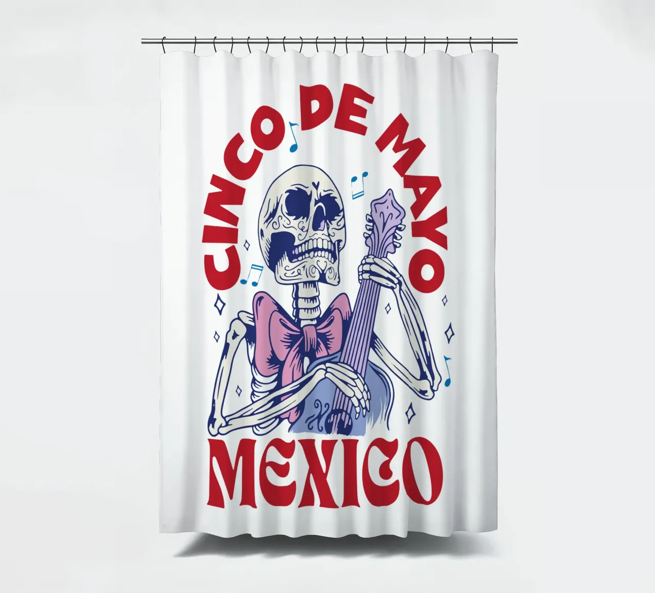 Cinco De Mayo Messico tenda da doccia da Gunawan Rb