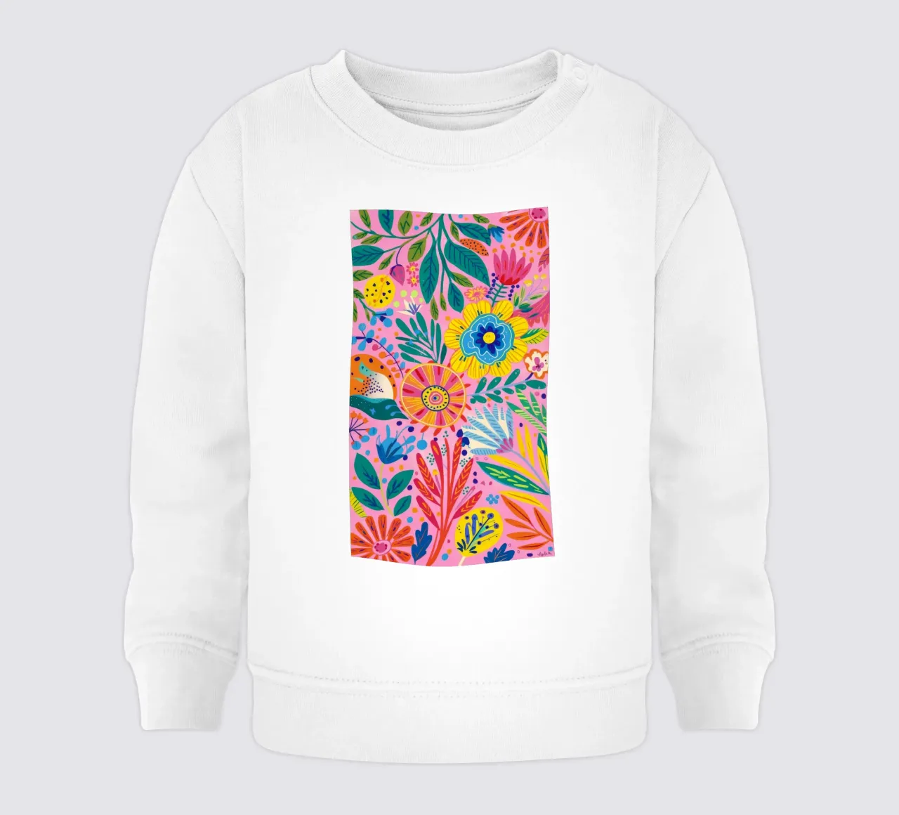 Danse de la mémoire florale sweat pour bébé de Zep Layers