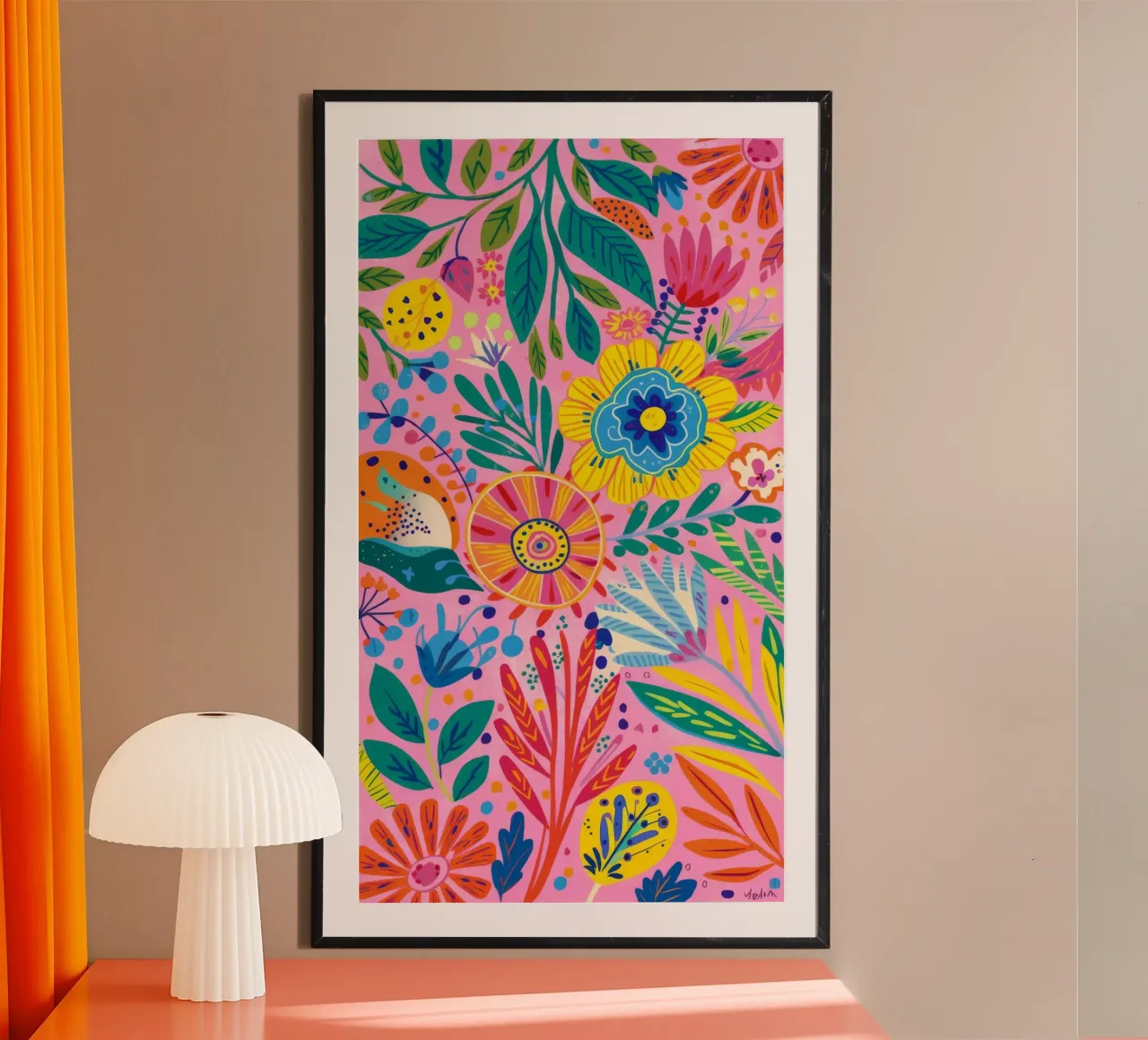 Blumenerinnerungstanz Hahnemühle von Zep Layers