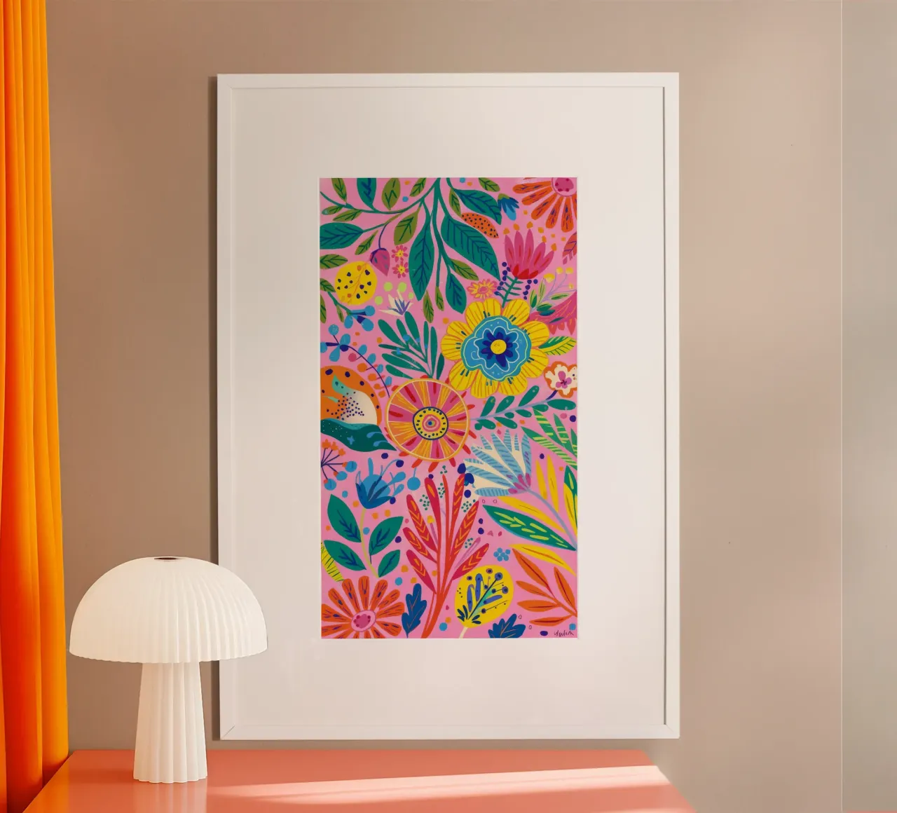 Blumenerinnerungstanz Hahnemühle von Zep Layers