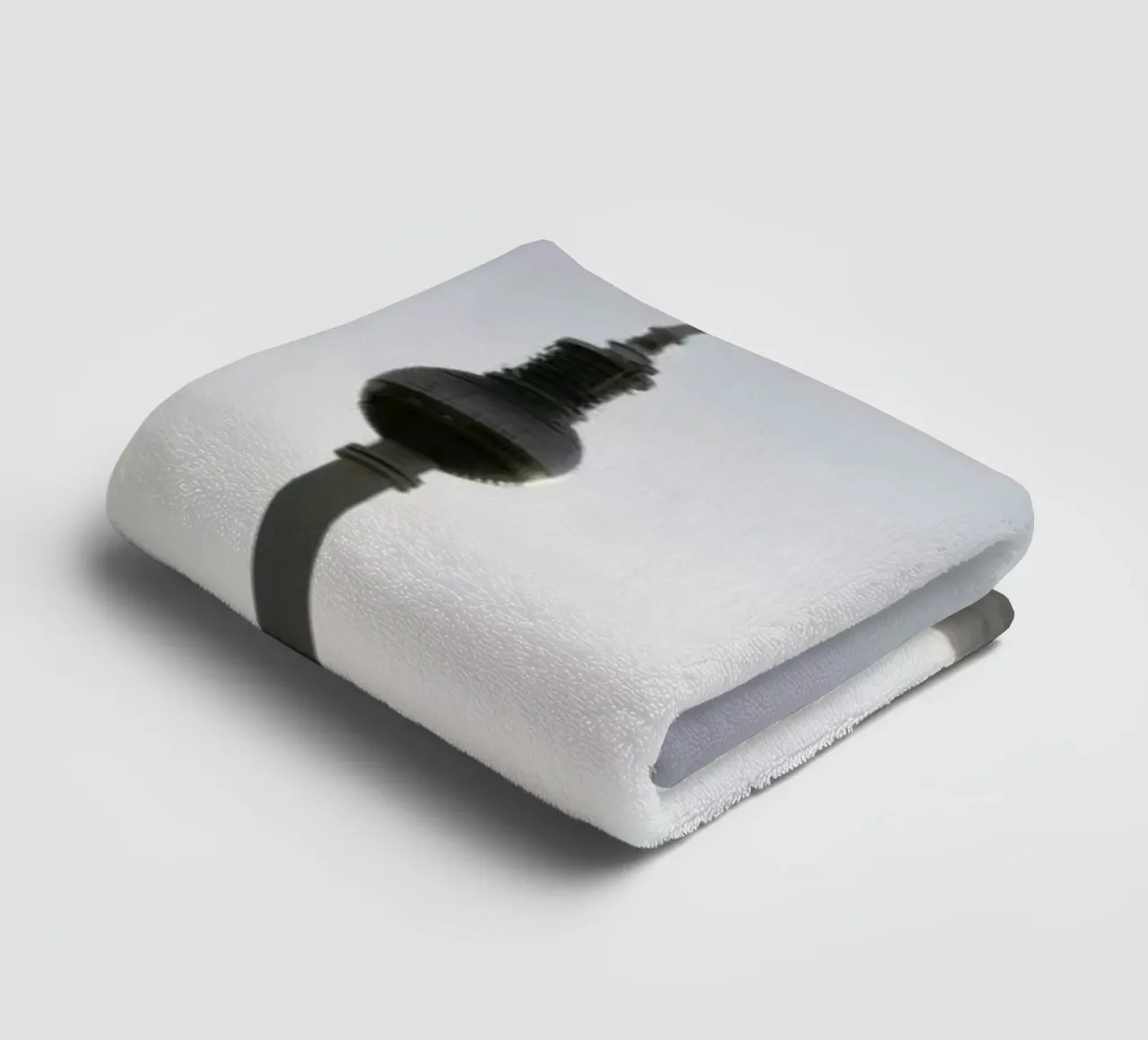 Berlin Skyline towel by Marc Schulthess