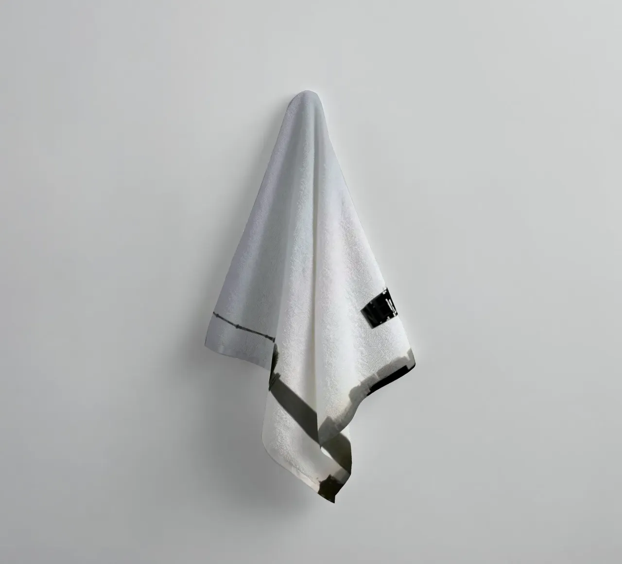 Berlin Skyline towel by Marc Schulthess