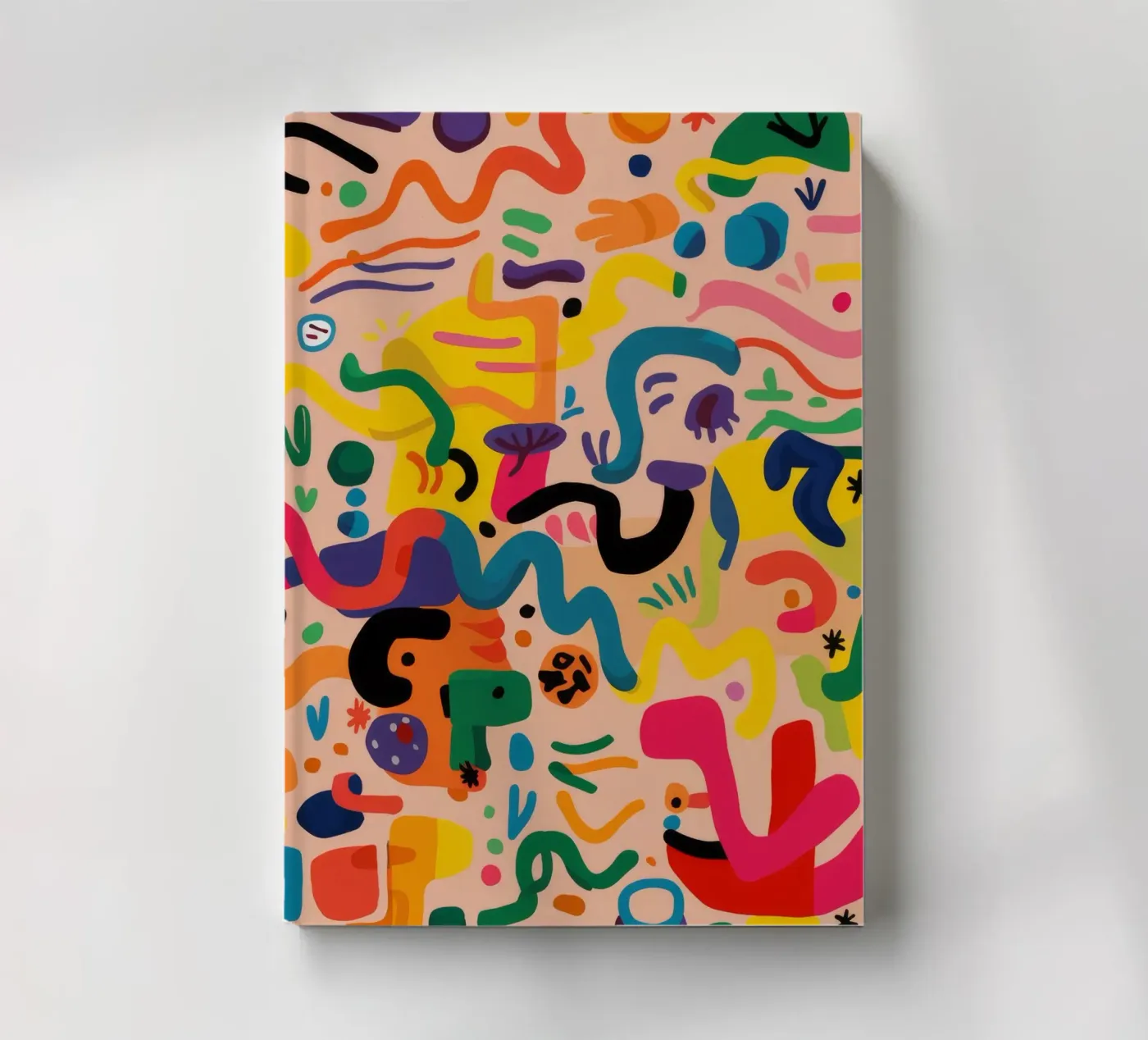 Whimsy Color Scribbles notebook by Zep Layers