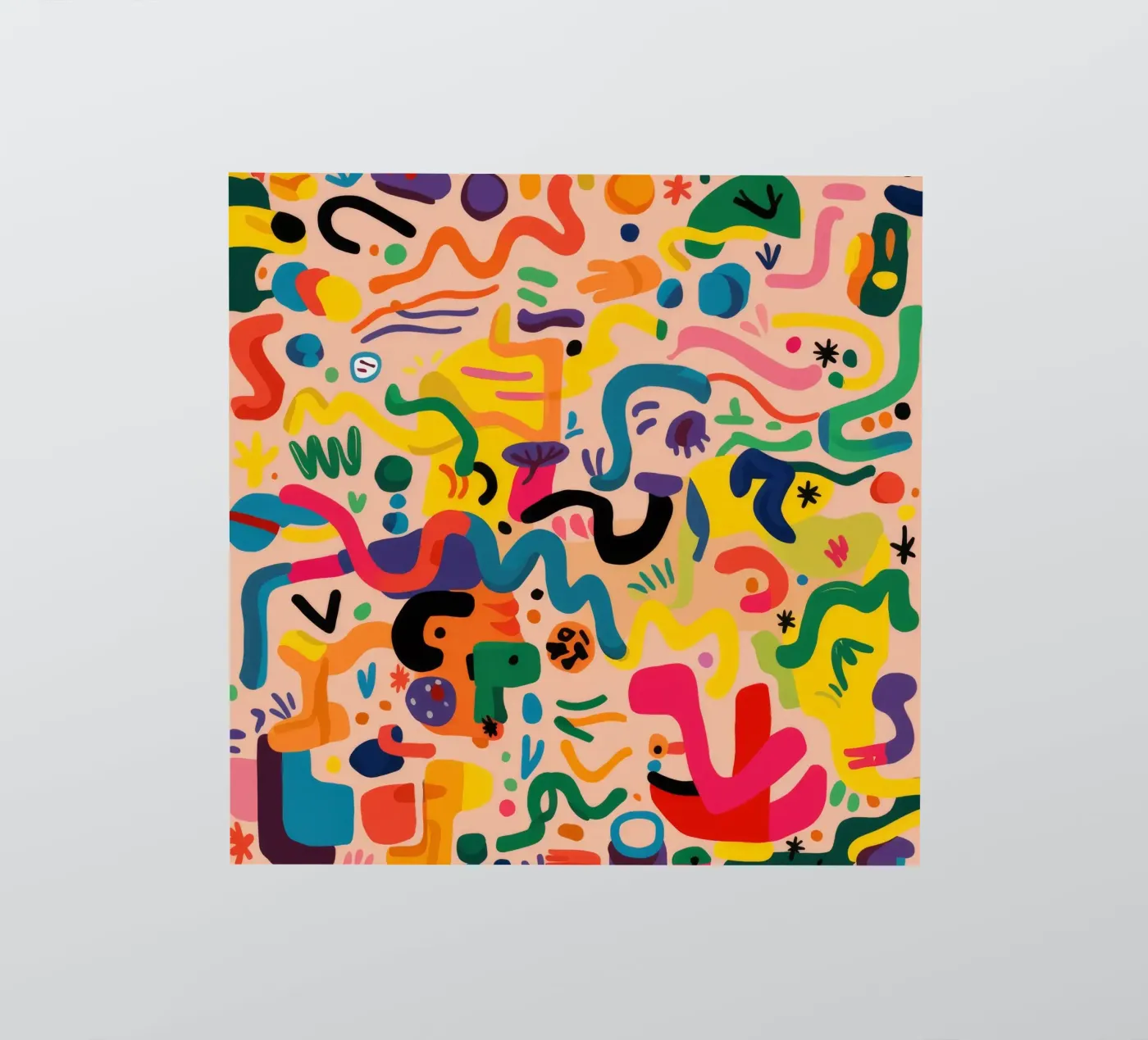 Whimsy Color Scribbles sticker by Zep Layers