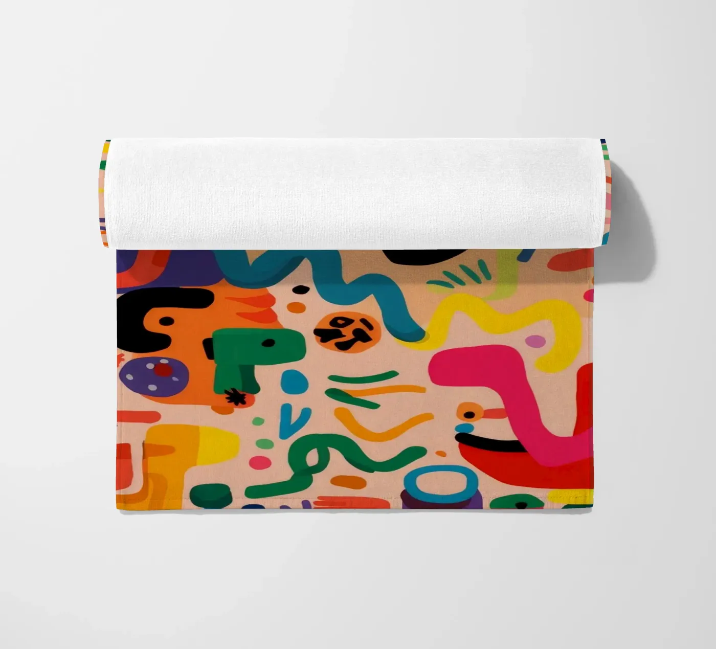 Whimsy Color Scribbles telo mare da Zep Layers