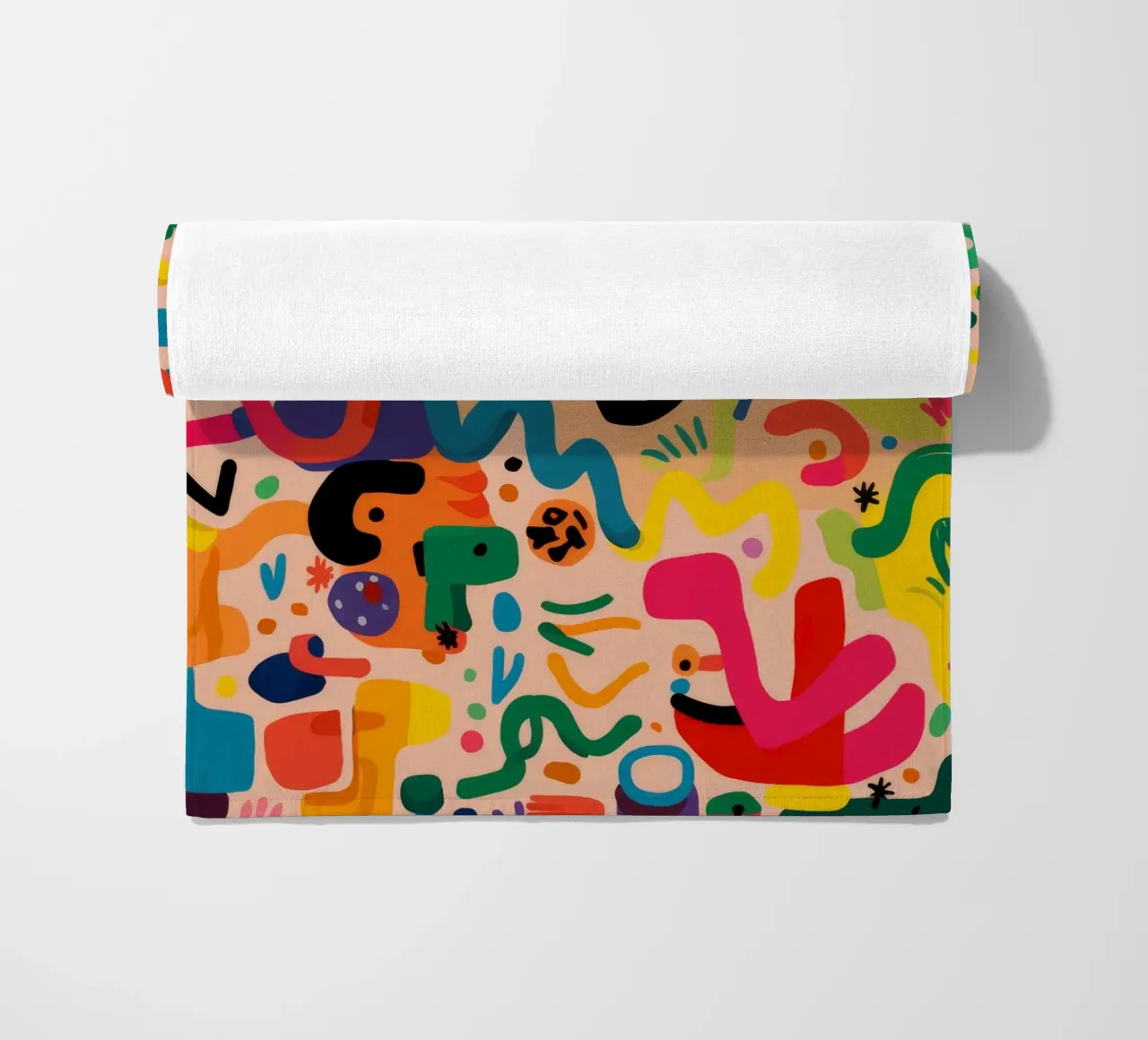 Whimsy Color Scribbles telo mare da Zep Layers