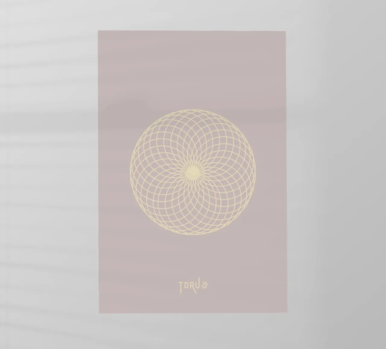 Torus pellicola backlit da AESTHETIC VIBES by Isabel