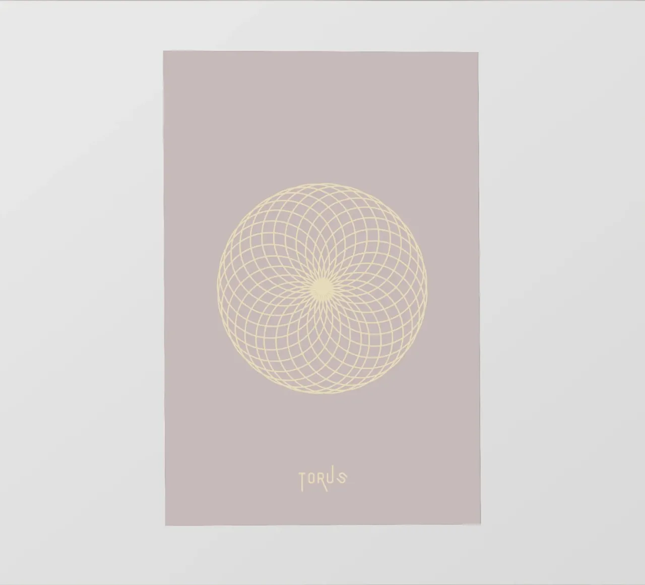 Torus pellicola backlit da AESTHETIC VIBES by Isabel