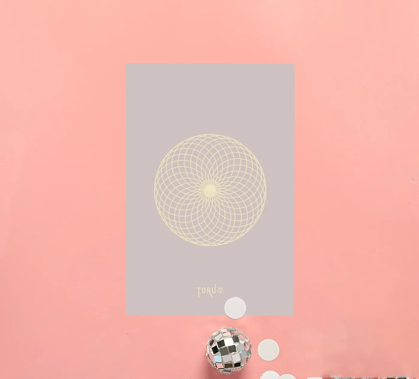 Torus sticker van isabels_wunderwelt_digital_art
