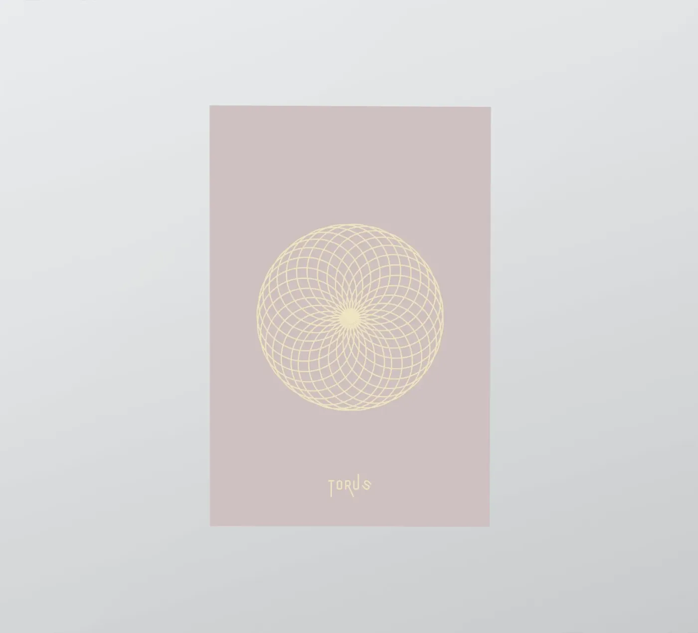 Torus sticker van isabels_wunderwelt_digital_art