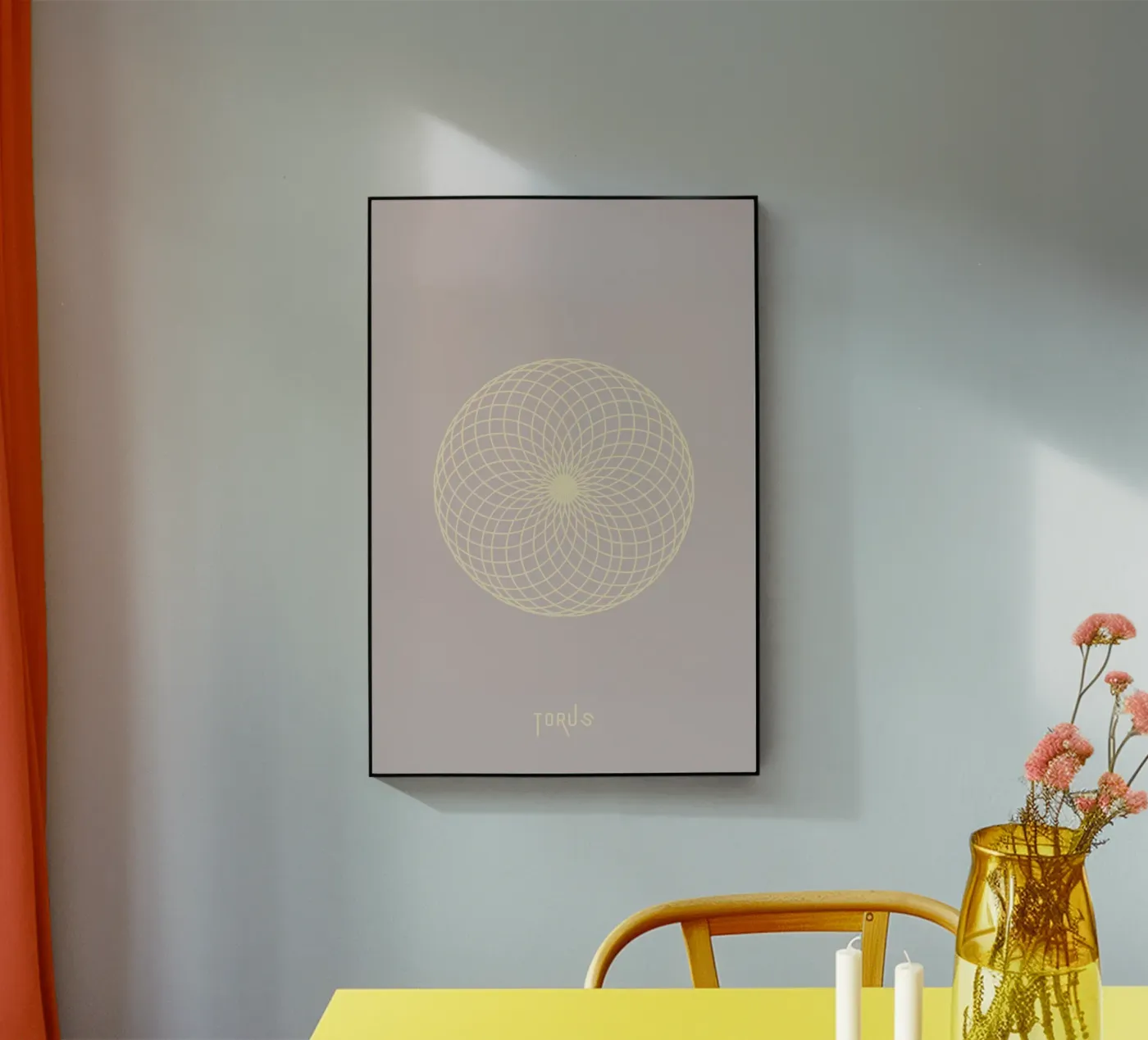 Torus acryl van isabels_wunderwelt_digital_art