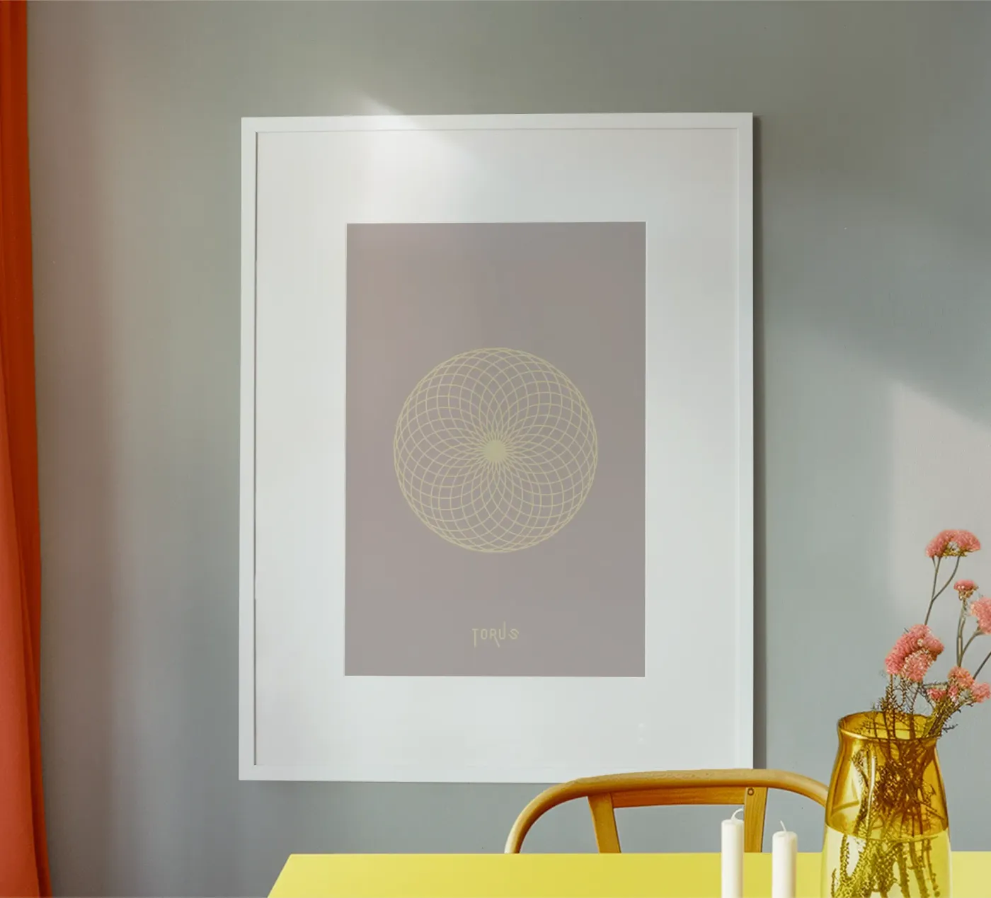 Torus poster de isabels_wunderwelt_digital_art