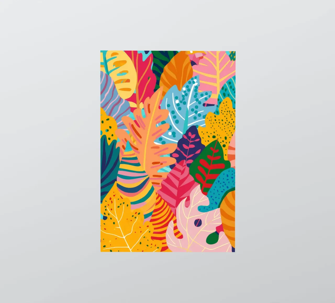 Tropical Featherfall sticker by Zep Layers