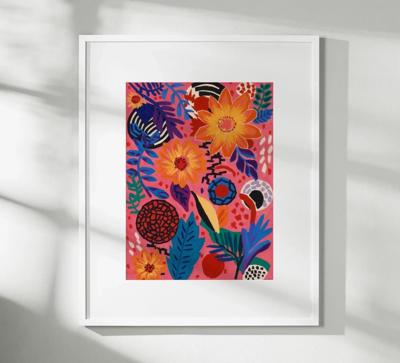 Sonnenschliff Flora Echo Poster von Zep Layers
