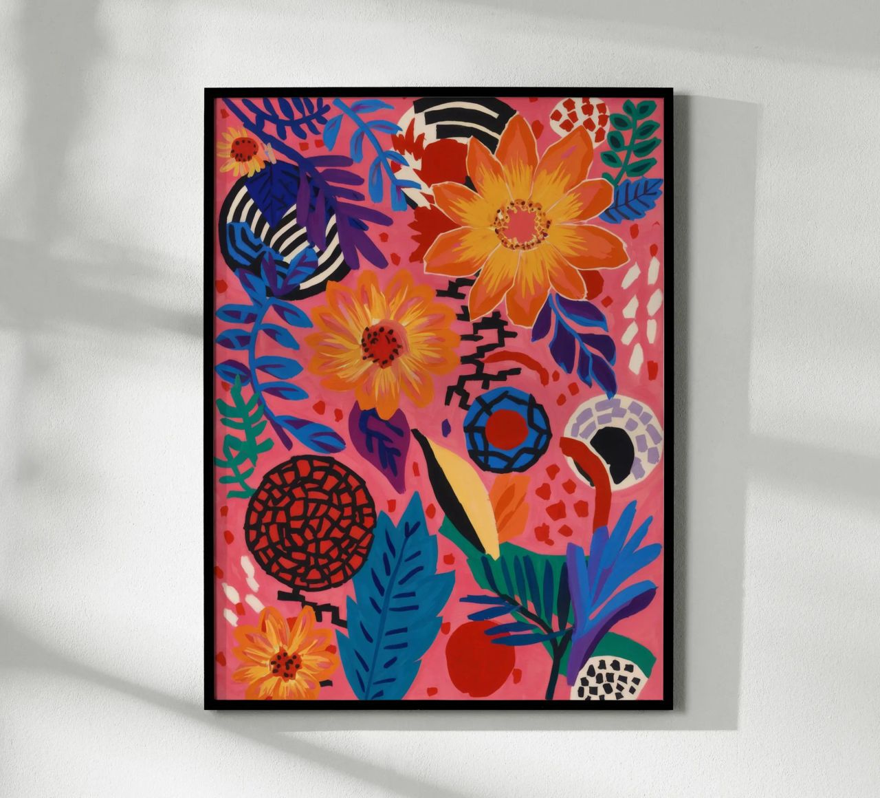 Sonnenschliff Flora Echo Poster von Zep Layers