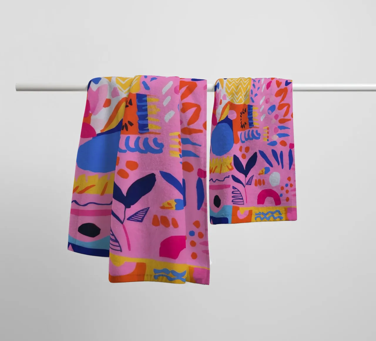 Eclectic Garden Quilt towel by Zep Layers