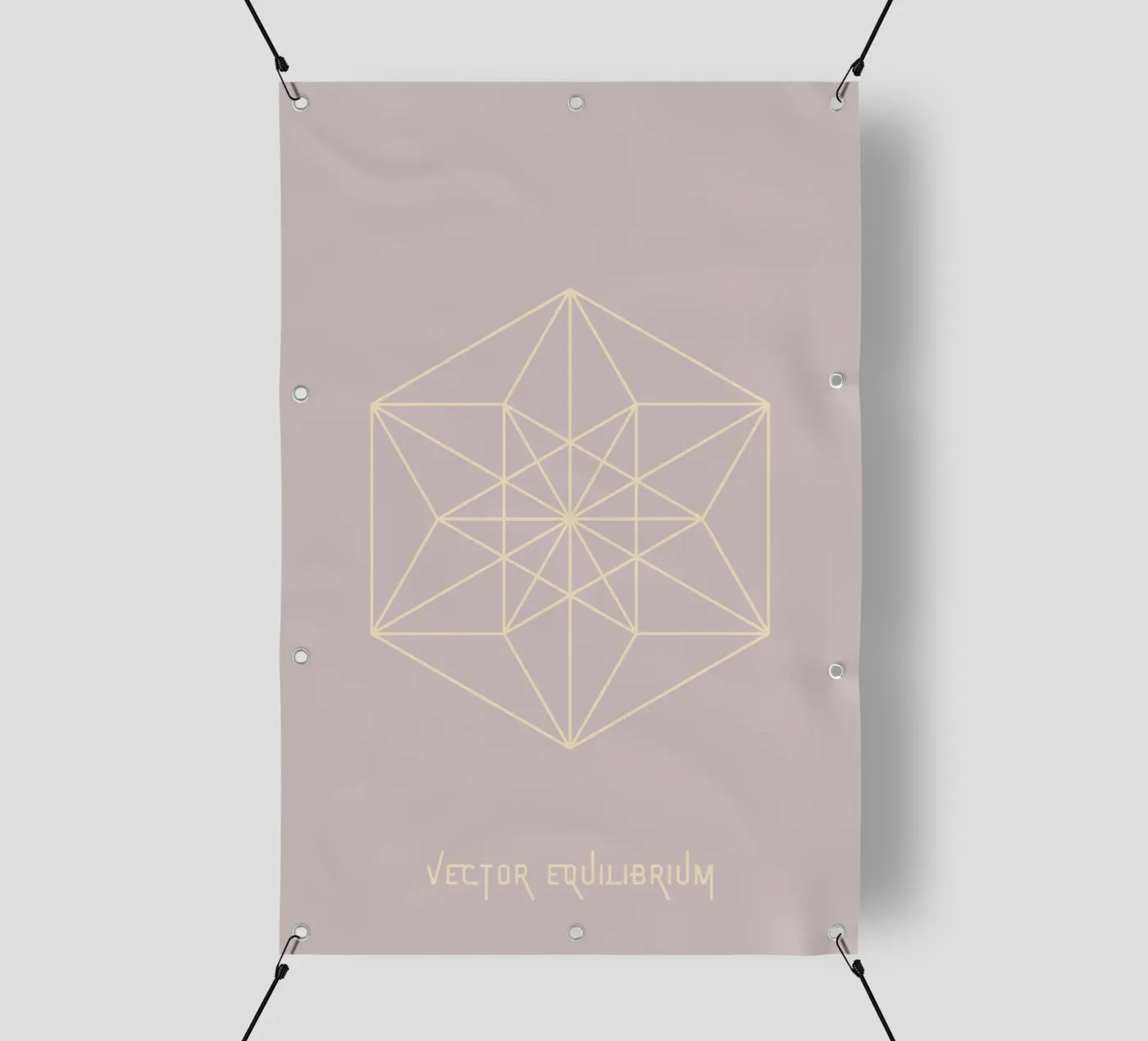 Vector Equilibrium PVC Plane von isabels_wunderwelt_digital_art