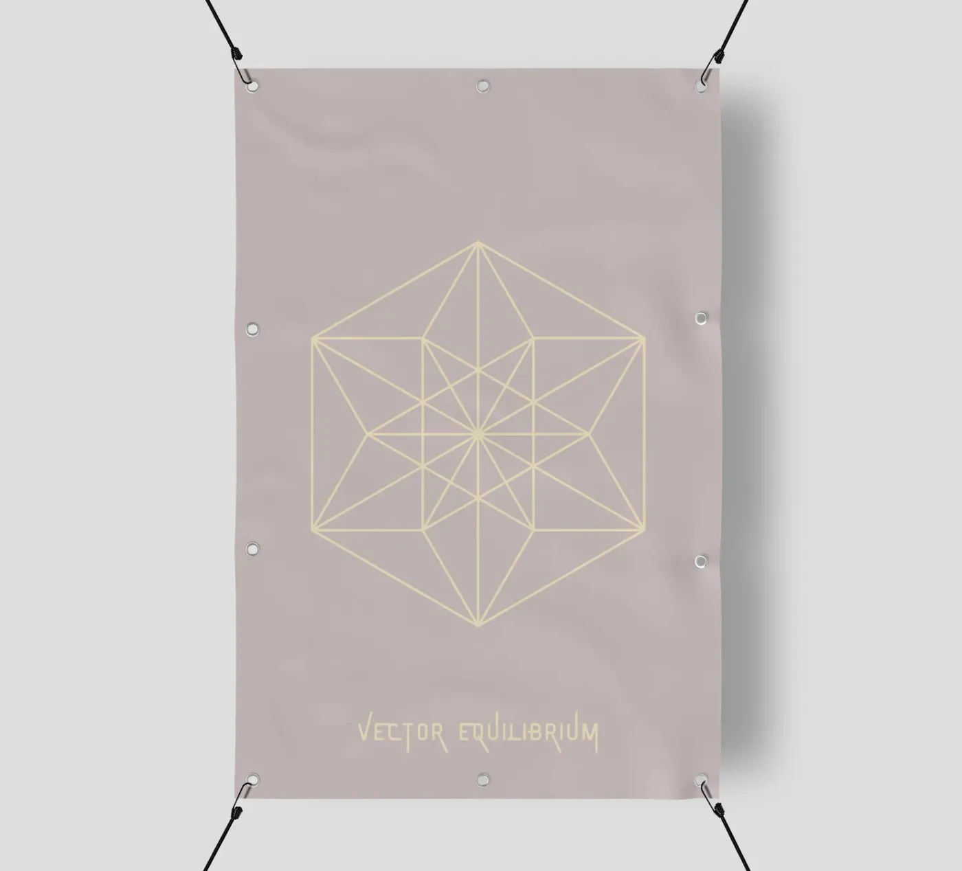 Vector Equilibrium telo in pvc da isabels_wunderwelt_digital_art