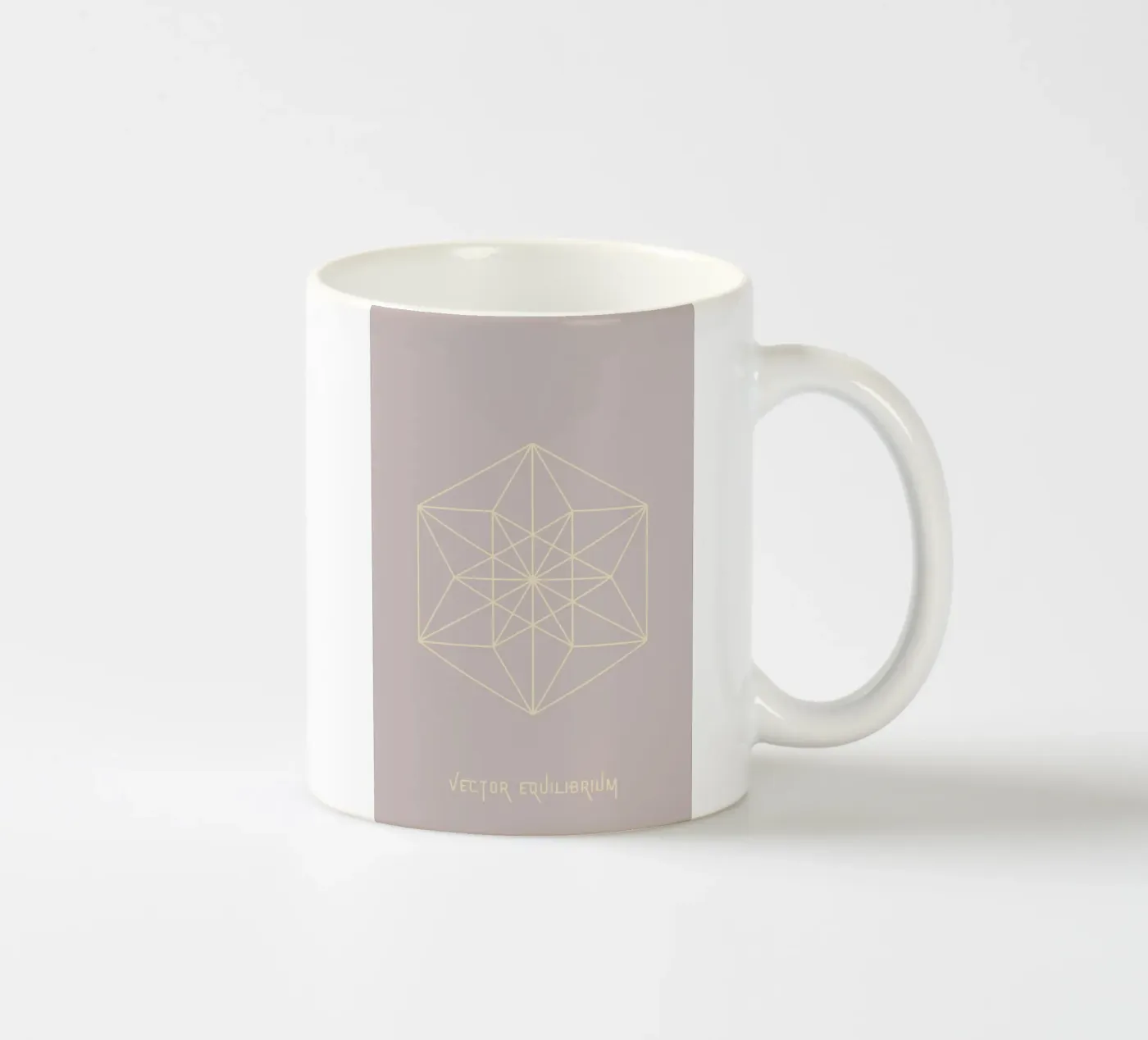 Vector Equilibrium tazza in ceramica da isabels_wunderwelt_digital_art
