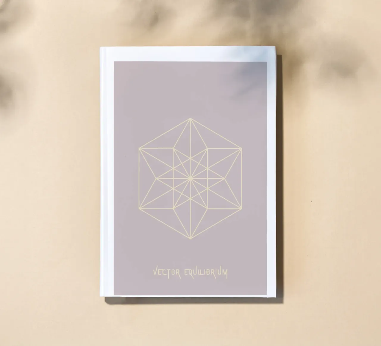 Vector Equilibrium notebook by AESTHETIC VIBES by Isabel