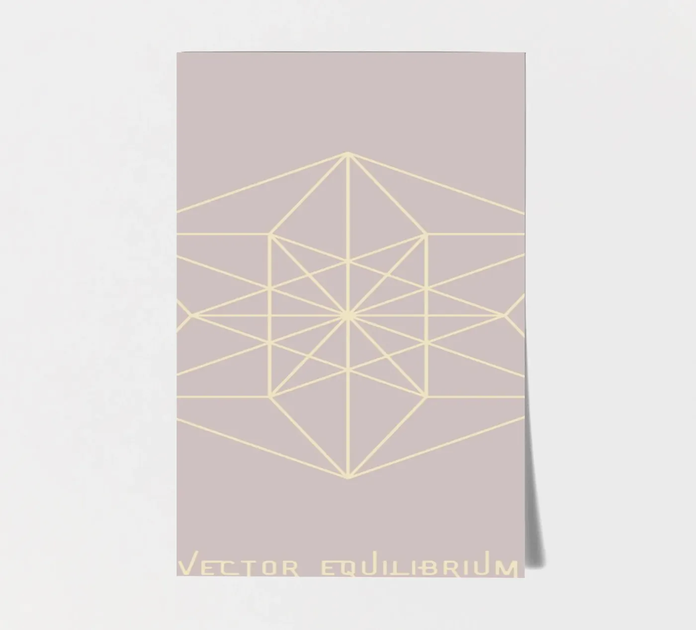 Vector Equilibrium Stickerbogen von isabels_wunderwelt_digital_art