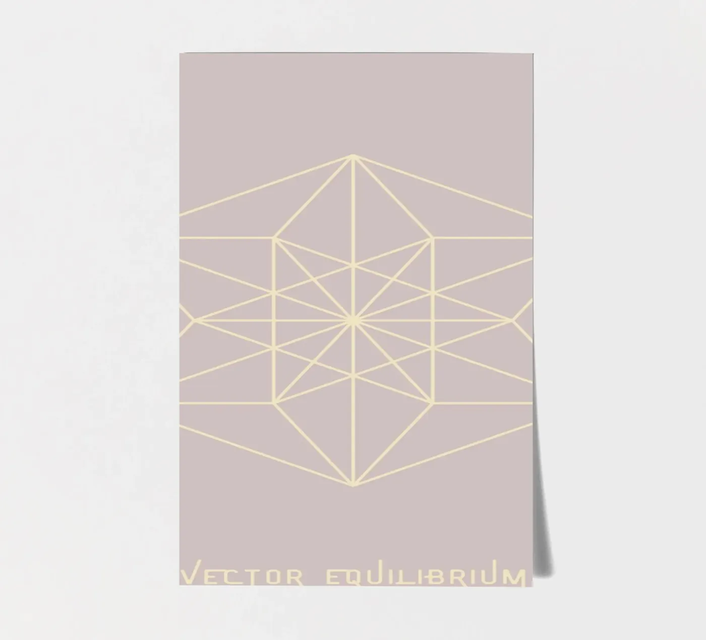 Vector Equilibrium sticker sheet by isabels_wunderwelt_digital_art