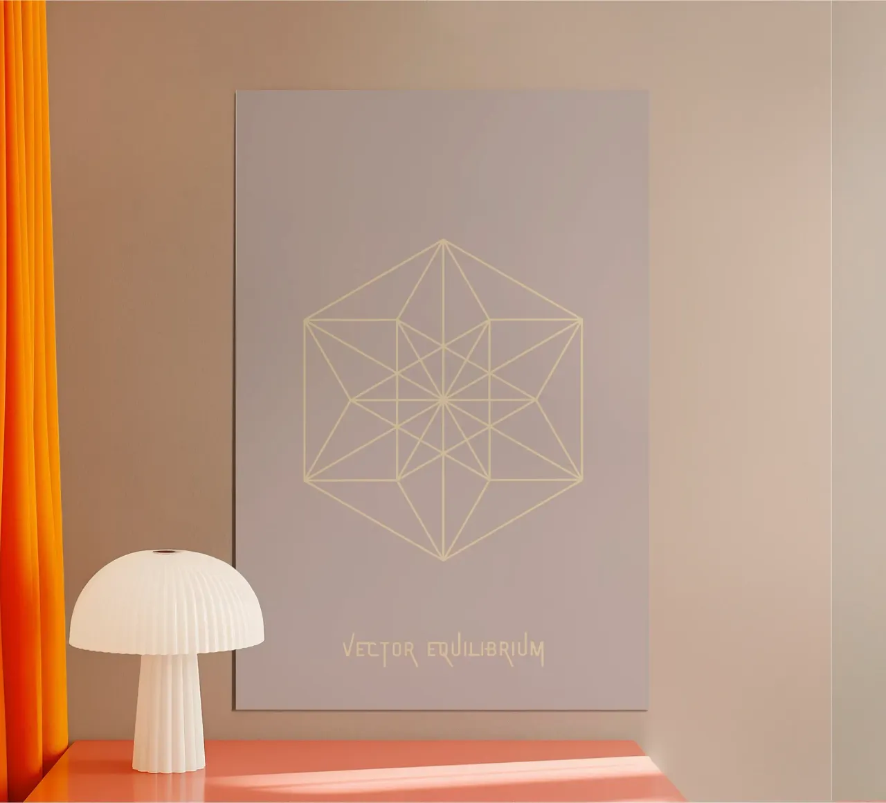 Vector Equilibrium poster by AESTHETIC VIBES by Isabel