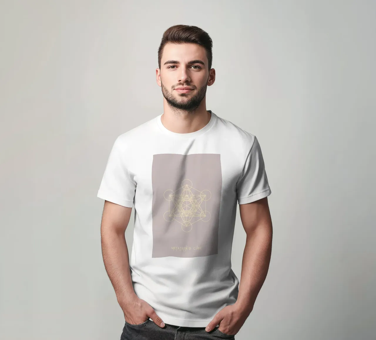 Metatron´s Cube t-shirt da AESTHETIC VIBES by Isabel