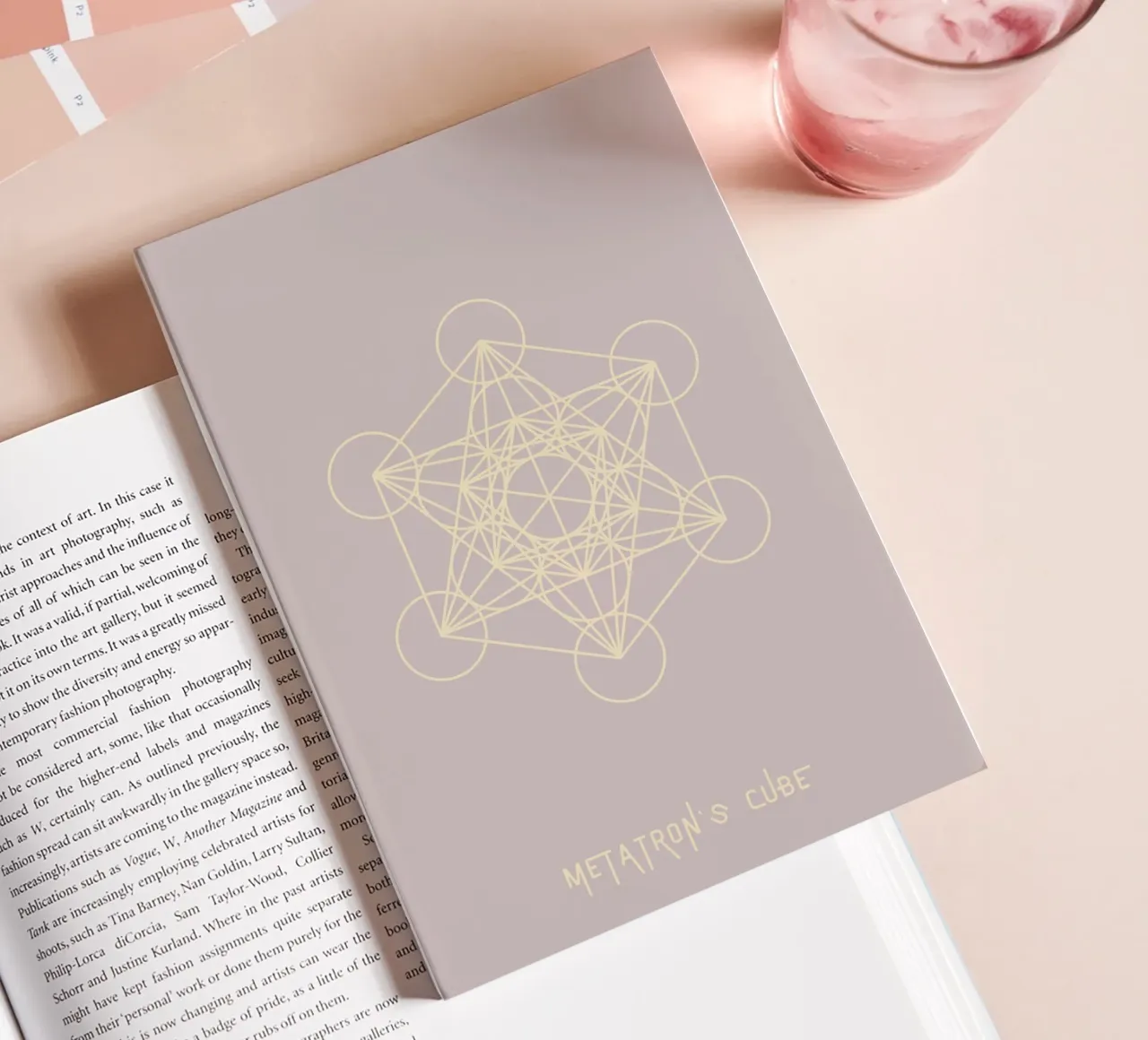 Metatron´s Cube notebook by AESTHETIC VIBES by Isabel