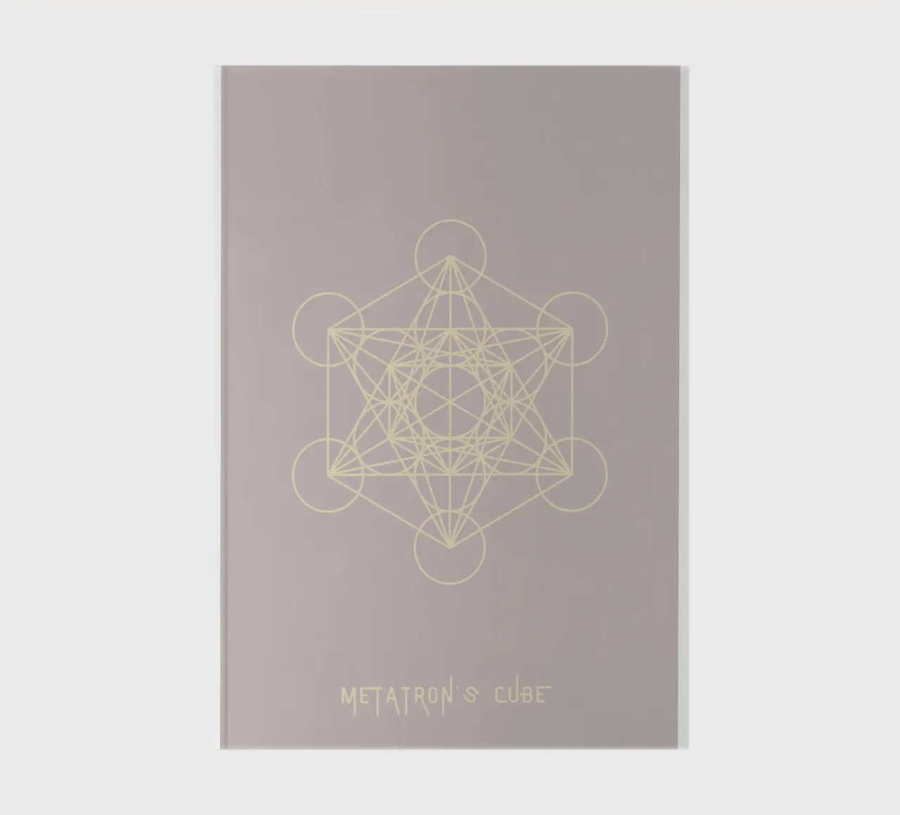 Metatron´s Cube notebook by AESTHETIC VIBES by Isabel