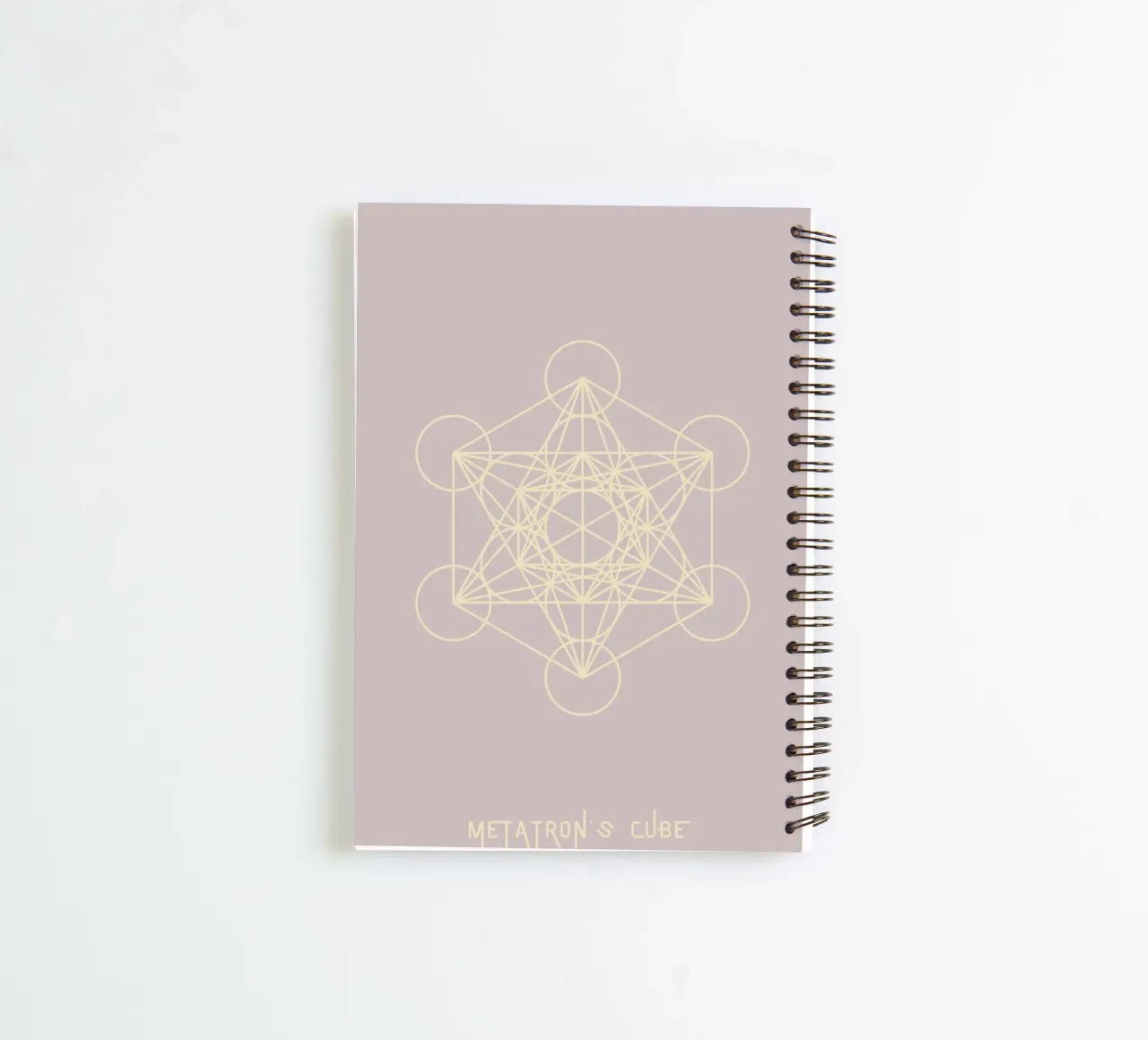 Metatron´s Cube spiral notebook by AESTHETIC VIBES by Isabel