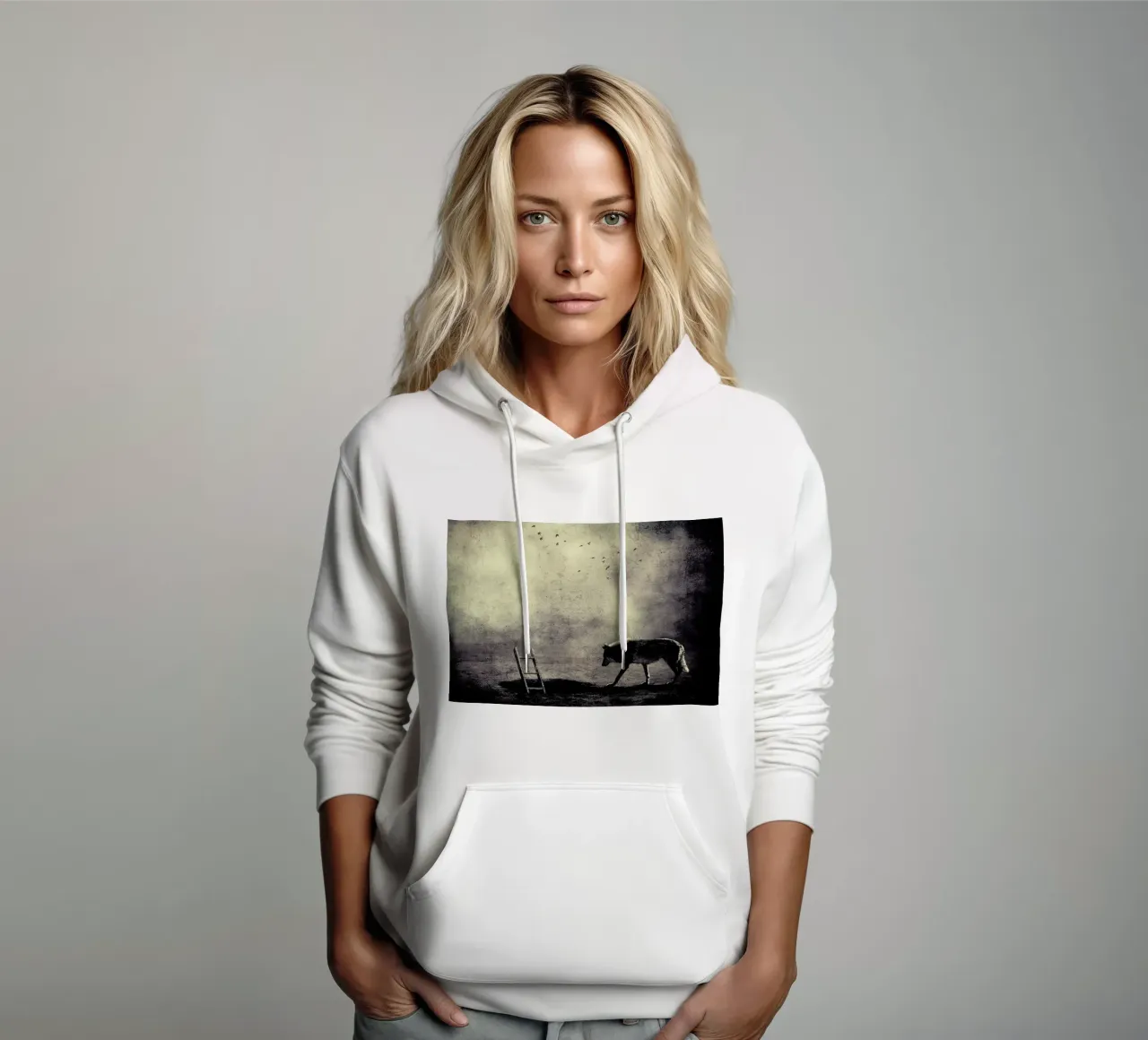 pa 2009-03 felpa con cappuccio da Sarolta Bán