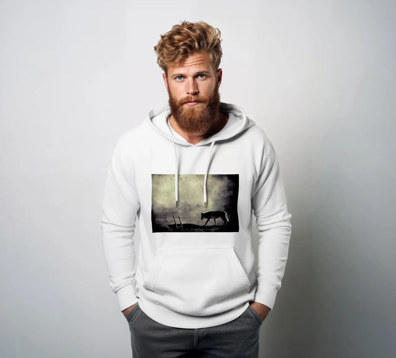 pa 2009-03 felpa con cappuccio da Sarolta Bán