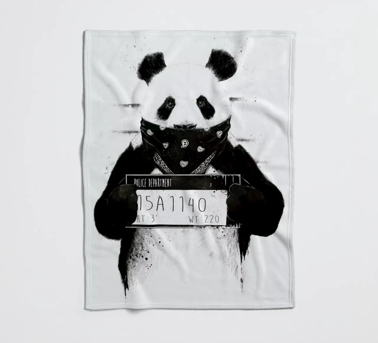 Bad Panda coperta in pile da Balazs Solti