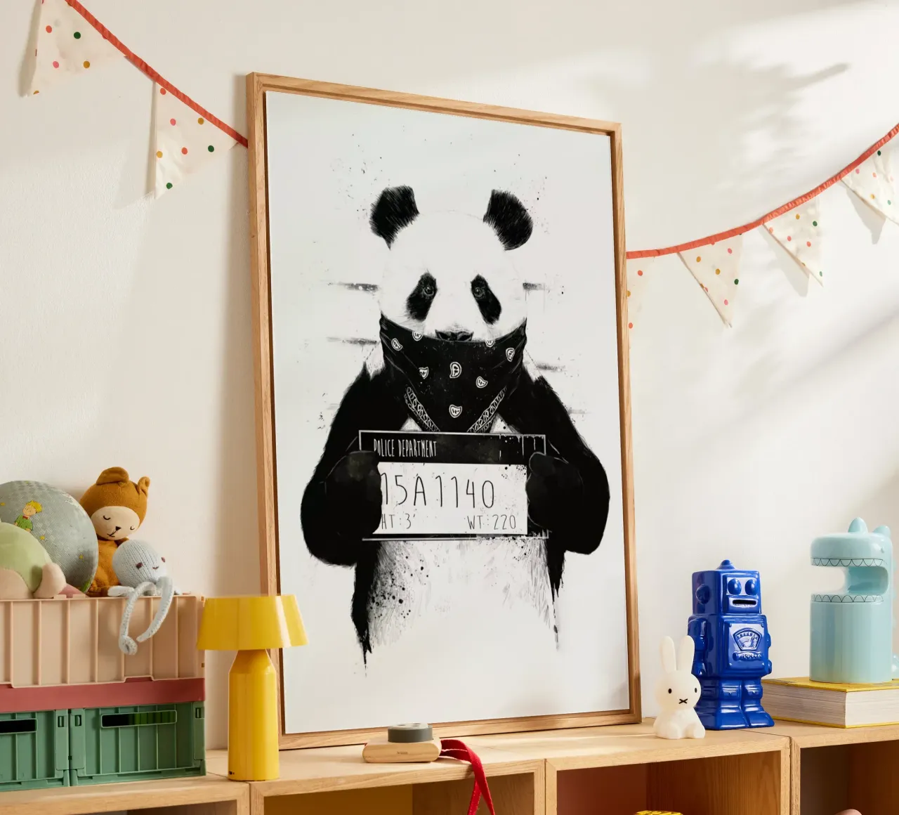 Bad Panda plexiglas de Balazs Solti