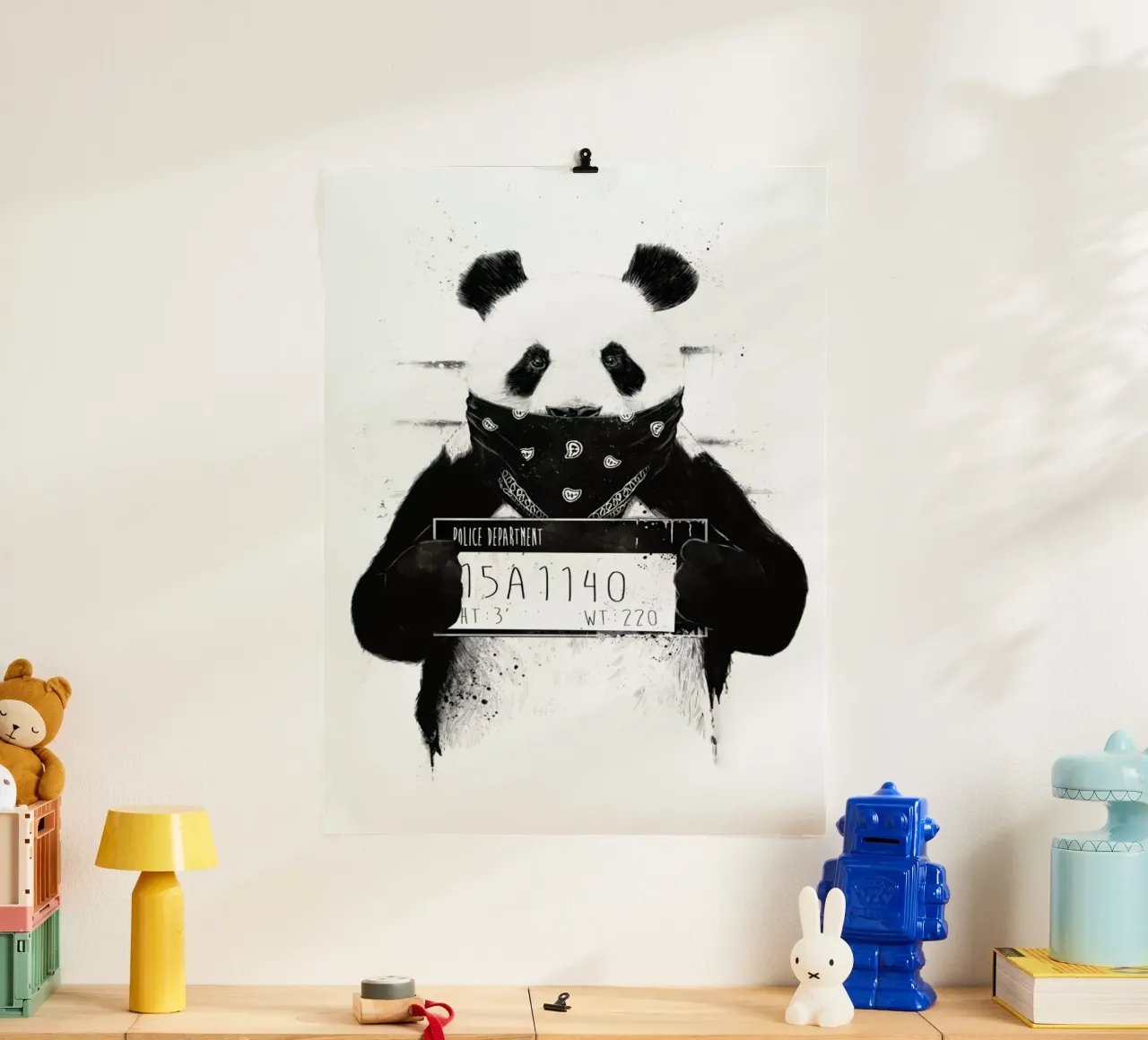 Bad Panda carta hahnemühle da Balazs Solti