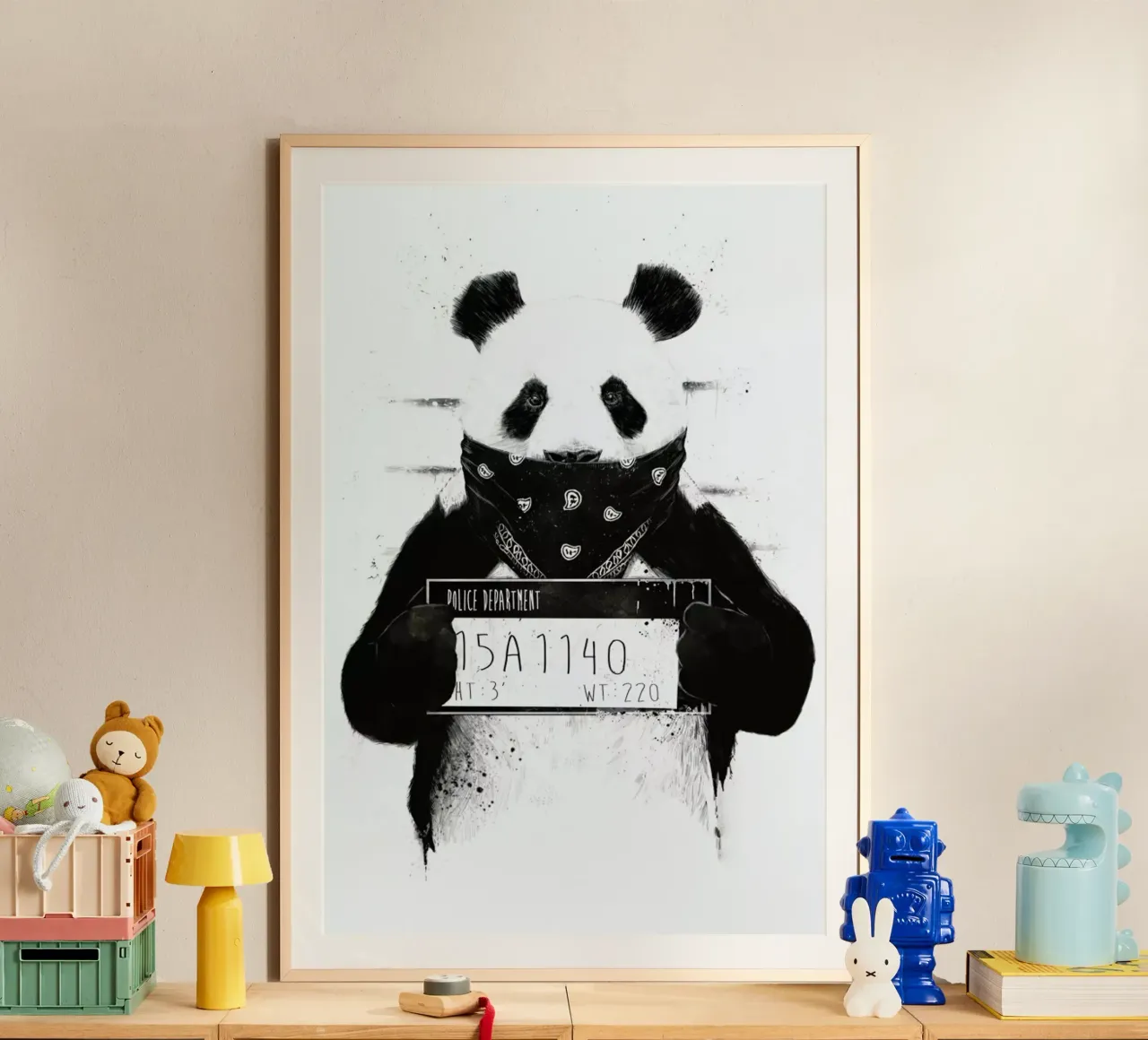 Bad Panda carta hahnemühle da Balazs Solti