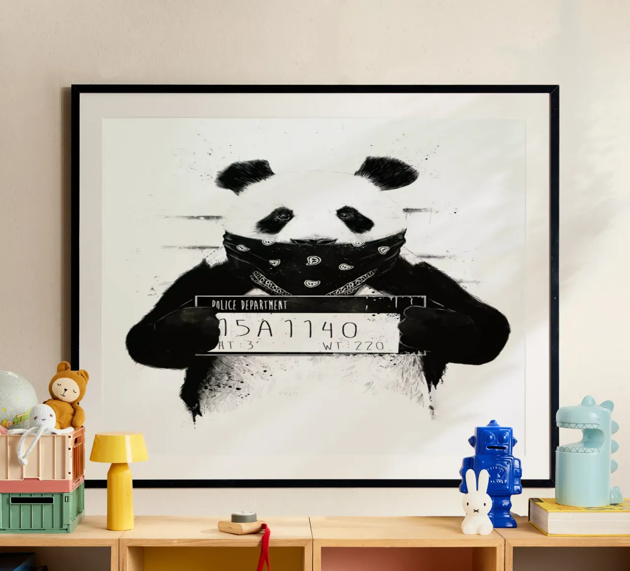 Bad Panda carta hahnemühle da Balazs Solti