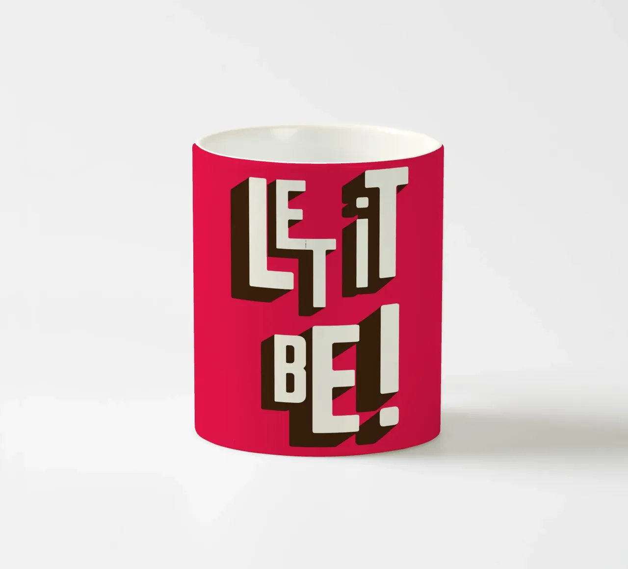 Lascia che sia tazza in ceramica da Gunawan Rb