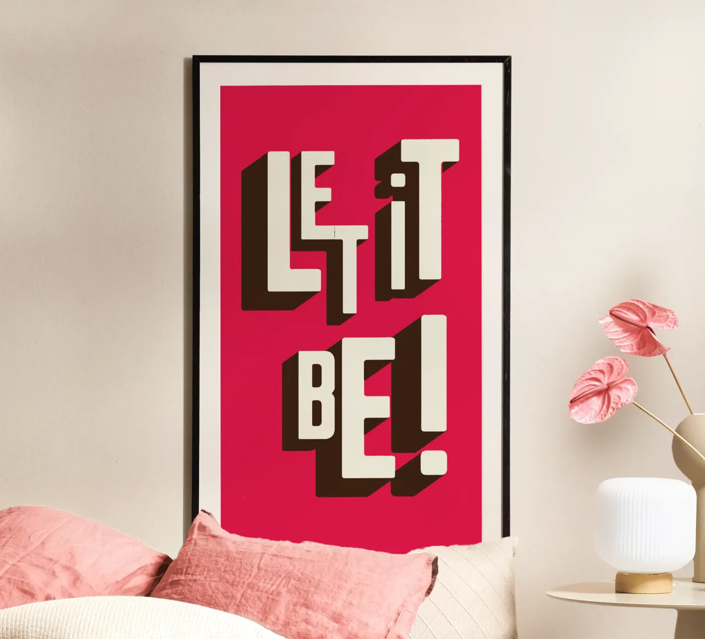 Let It Be poster by Gunawan Rb